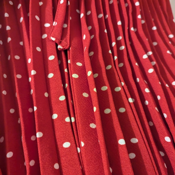 Red and White Polka Dot Dress - Picture 2 of 3